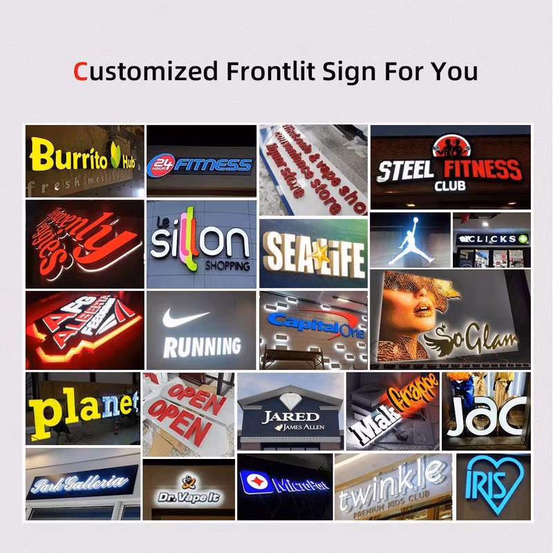 Frontlit 3D Illumintaed Stainlese Steel LED Channel Letters From Ezd Design