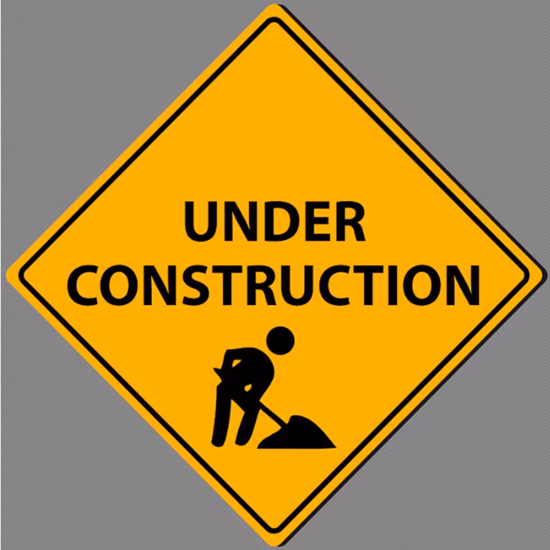 Road Work Sign Road Construction Signs Construction Traffic Signs Street Signs