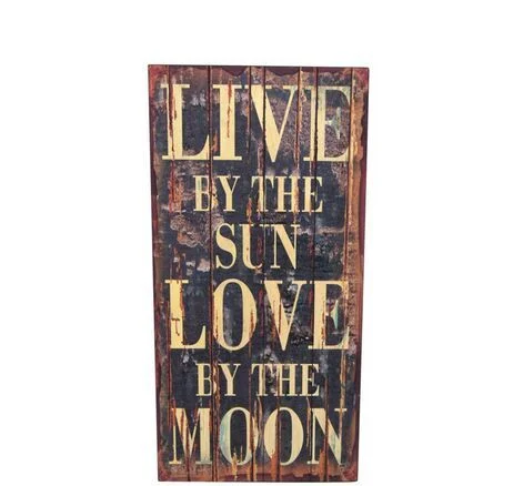 Wholesale Direction Vintage Home Decor Plaque Handmade Wood Signs