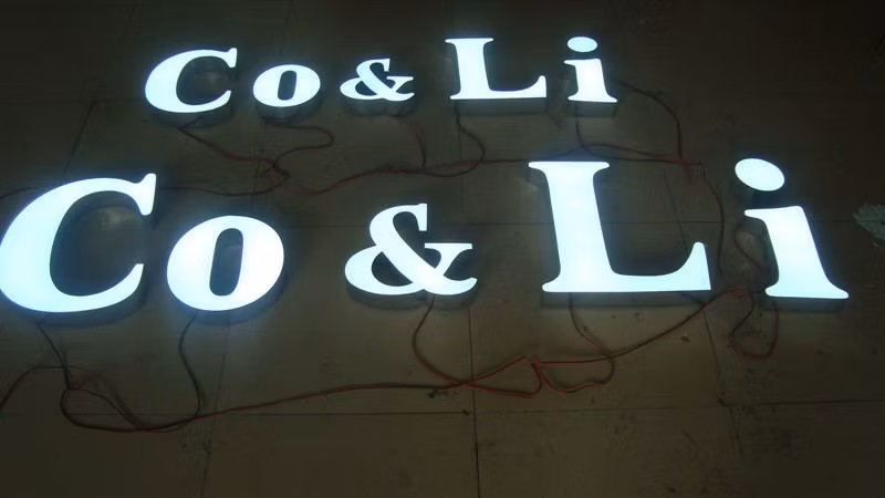 Back Lit and Facelit Acrylic Fabricated Illuminated LED Channel Letters