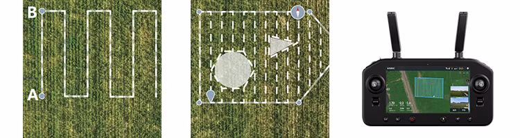 Crop Spraying Uav 30kg Payload T30 Heavy Duty Agriculture Sprayer Drone with Waypoint Function
