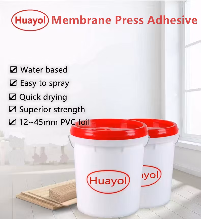 China Glue Manufacturer Produce Membrane Adhesive for PVC Foil Stick MDF, Glue for Membrane Door PVC Doors, Cabinet Doors, Interior Doors