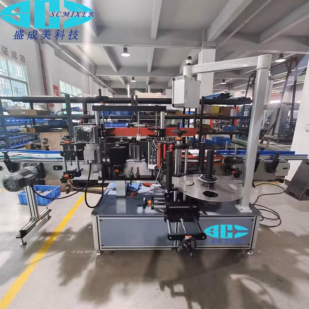 Full Automatic BOPP OPP Hot Melt Glue Labeling Machine Round Bottles Labeling Applicator