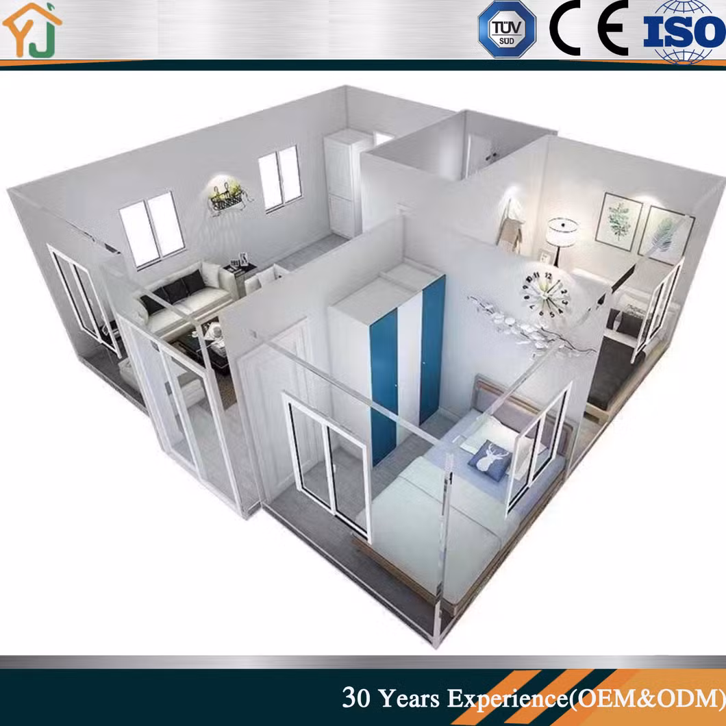 Double Wing Expandable Container Activity Room for Foreign Trade Folding, Mobile Living, Expandable Container Expansion Room