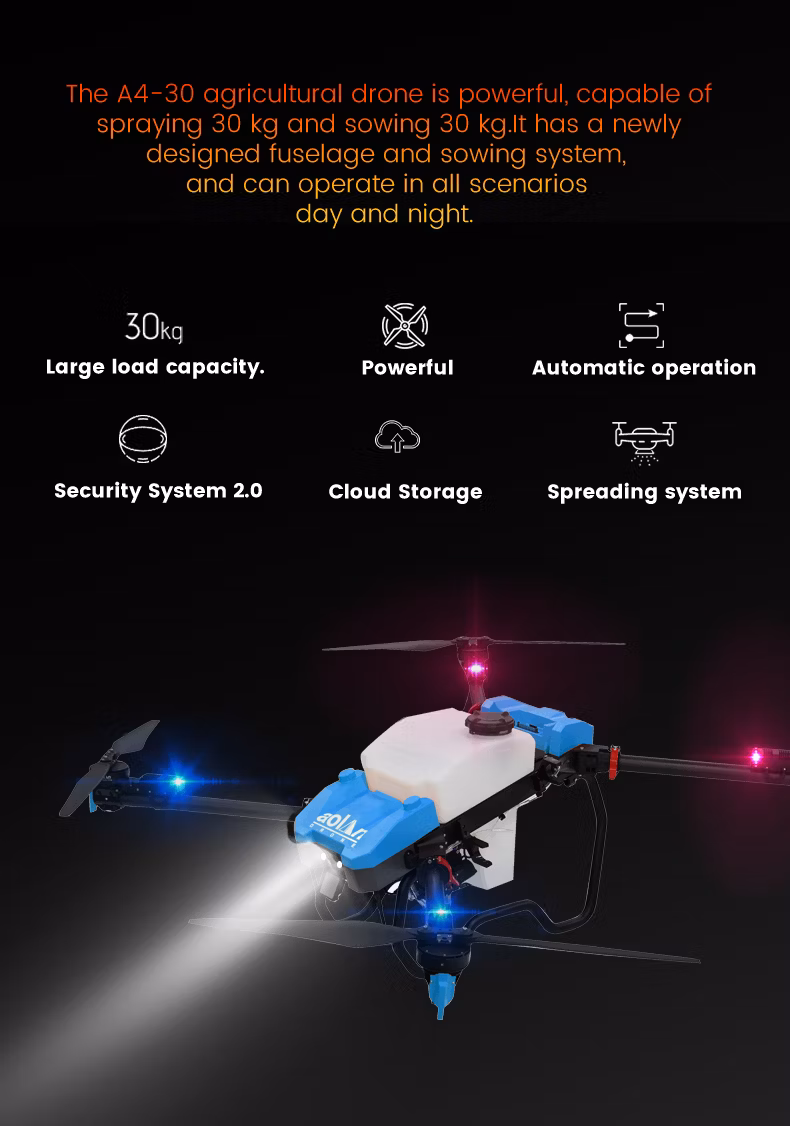 Big Farm Drone Sprayer Agricultural Pesticides Spraying Uav Prices Agro Drone Fumigator for Farms and Retail