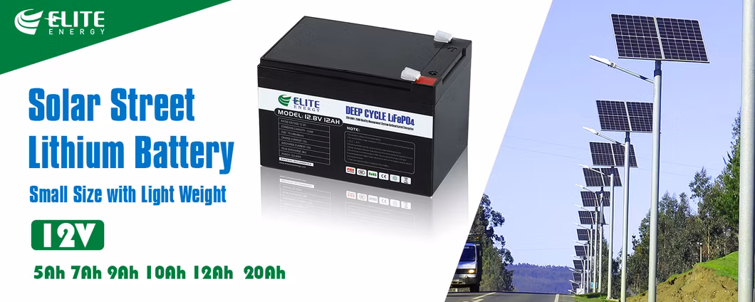 20% off High Style 12V 24V 6ah 7ah 9ah 12ah Rechargeable Lithium Ion Battery Solar UPS LiFePO4 Li-ion Deep Cycle Electric Scooter Battery for EV