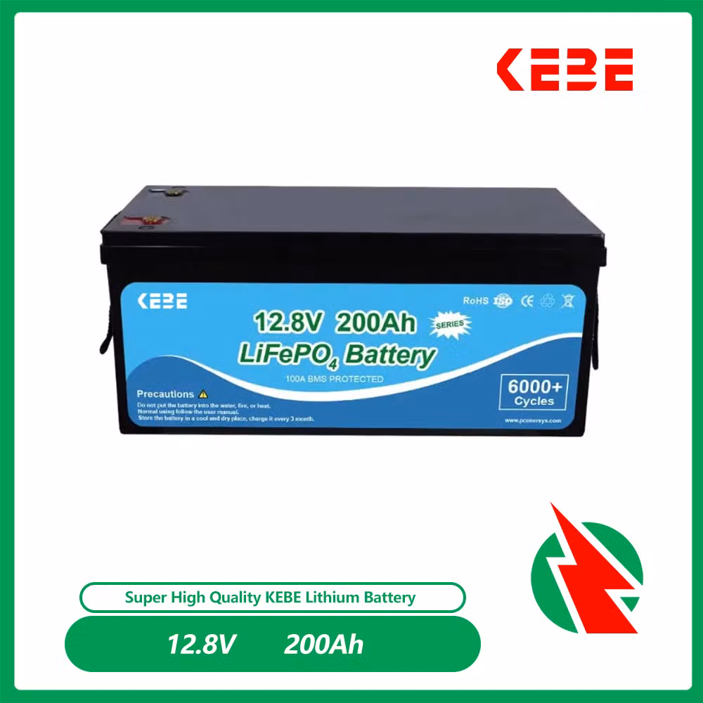 LiFePO4 6ah 7ah 20ah 60ah 75ah 300ah 12V Lithium Iron Phosphate Battery with Bluetooth 12V 3840wh Solar Storage Battery for Solar System RV Golf Carts