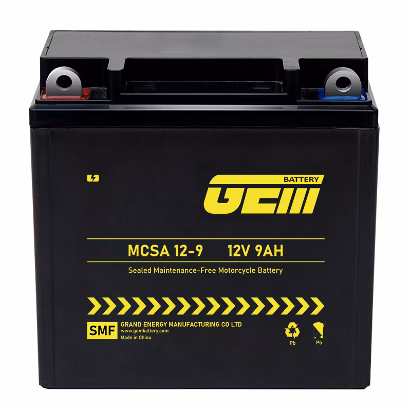 Motorcycle Gel Battery 12V 7AH&9Ah 12AH deep cycle VRLA AGM Battery / High power motorcycle battery 12V Maintenance-free&Rechargeable battery