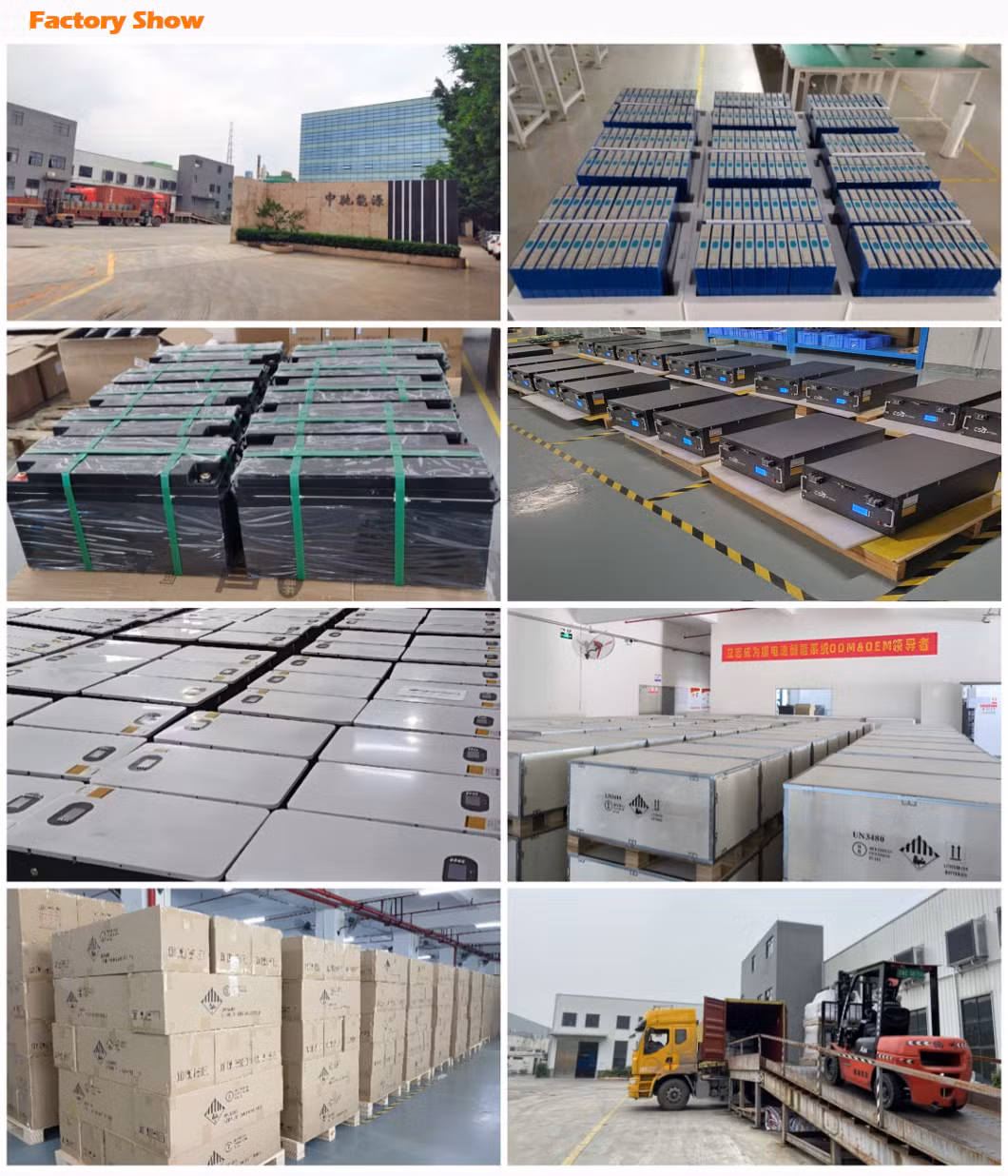 Csbattery 24V 25.6V 50ah Lithium Battery Rank Solar Module for Cleaning-Machine/Forklift/Lithium LiFePO4 Battery/Amy