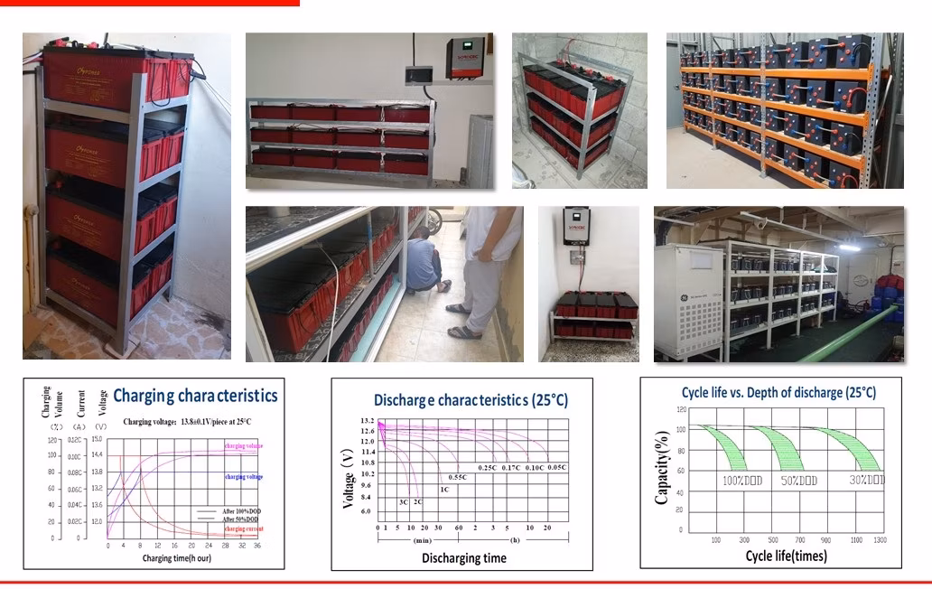Csbattery 12V 10ah Deep Cycle VRLA Battery for Forklift/Power Bank/Marine/Solar-Street-Light-System/Amy