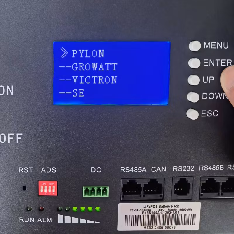 Energy Power Storage Ess High Voltage 50kwh 100kwh 150kwh 200kwh LiFePO4 Solar Panel Battery Solution for Project