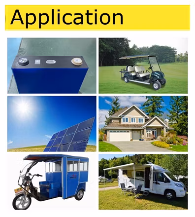 3.2V 304ah/320ah LiFePO4 Lithium Battery Cell for Solar Energy Storage 12V/24V/36V/48V