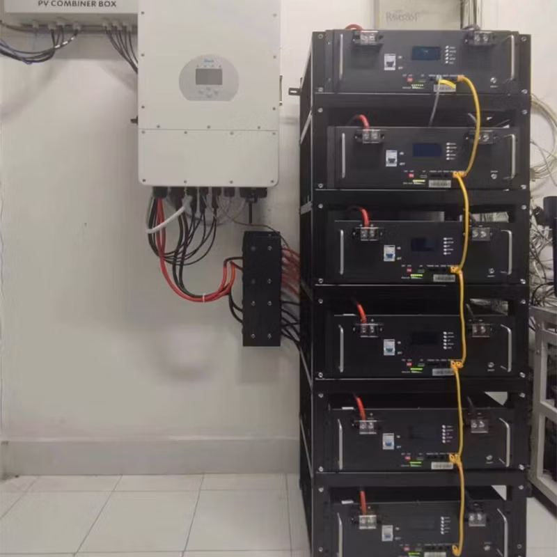 Energy Power Storage Ess High Voltage 50kwh 100kwh 150kwh 200kwh LiFePO4 Solar Panel Battery Solution for Project
