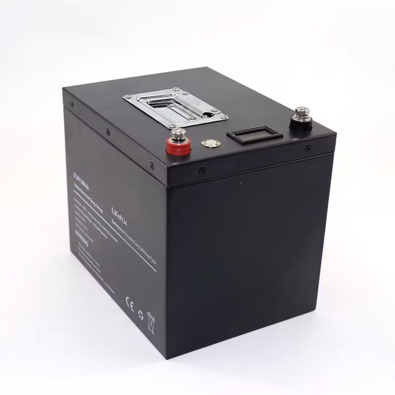 12V Rechargeable LiFePO4 RV Car Homeuse Lithium Iron Li-ion Solar Power Battery 12.8V 50ah 100ah 200ah Energy Storage Grade a Cell Battery EMS BMS Rack Battery