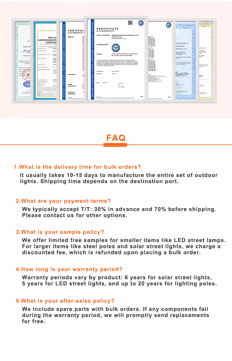 150W 200 Watts 250W 12V 10ah Controller Sensor Outdoor Waterproof All in One Solar LED Street Light with Lithium Battery
