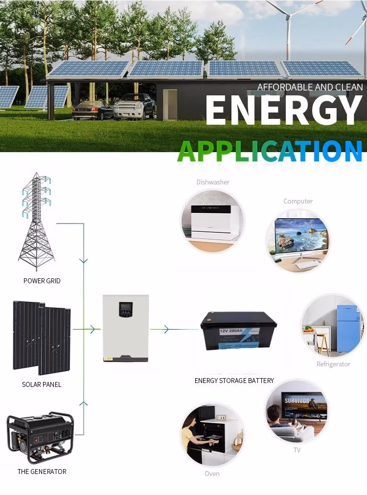 LiFePO4 Replace Lead Acid and Gel 12.8V 200ah/250ah Solar Storage Battery