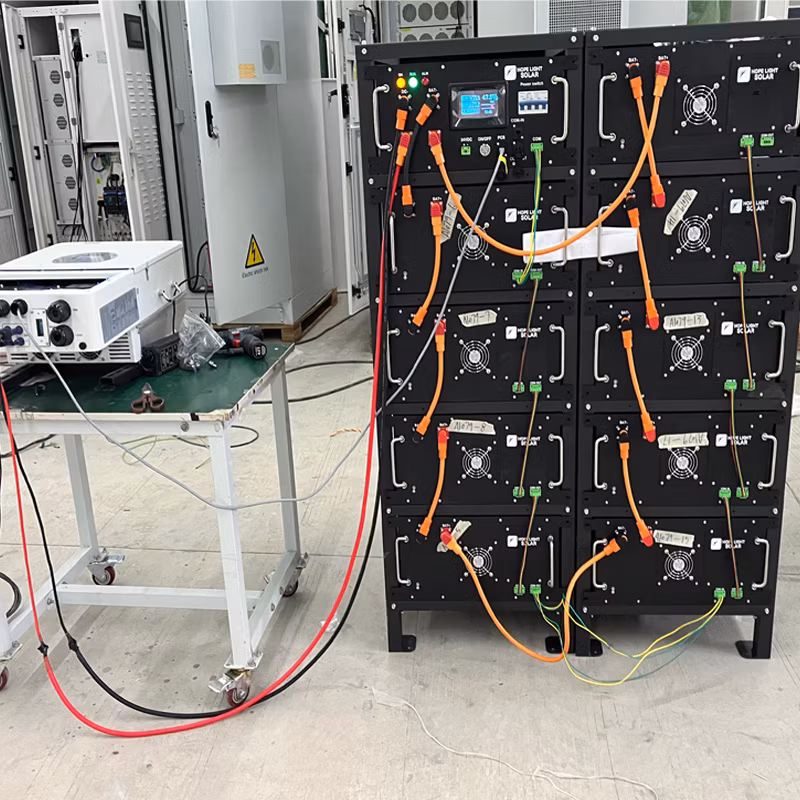 Energy Power Storage Ess High Voltage 50kwh 100kwh 150kwh 200kwh LiFePO4 Solar Panel Battery Solution for Project