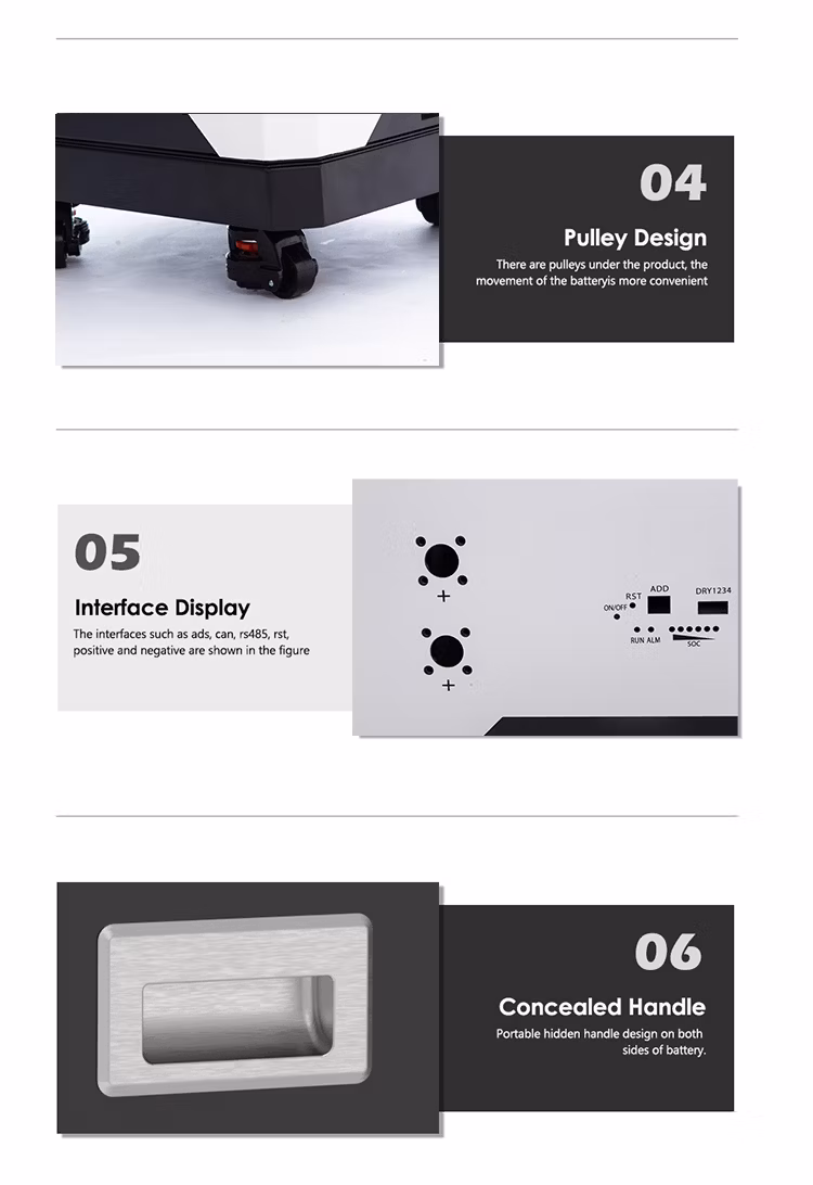 China Manufacturer Rechargeable Energy Storage Solar Home Inverter System Powered Energy LiFePO4 Li Ion Battery