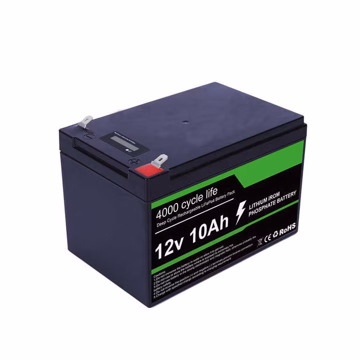 Lithium Ion Battery High Quality to Replace Lead Acid Battery LiFePO4 12.8V 12ah 10ah 6ah for Golf Trolley Battery