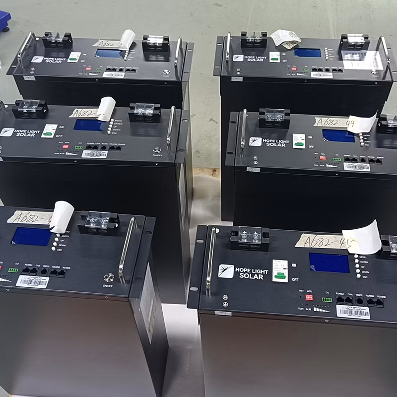Energy Power Storage Ess High Voltage 50kwh 100kwh 150kwh 200kwh LiFePO4 Solar Panel Battery Solution for Project