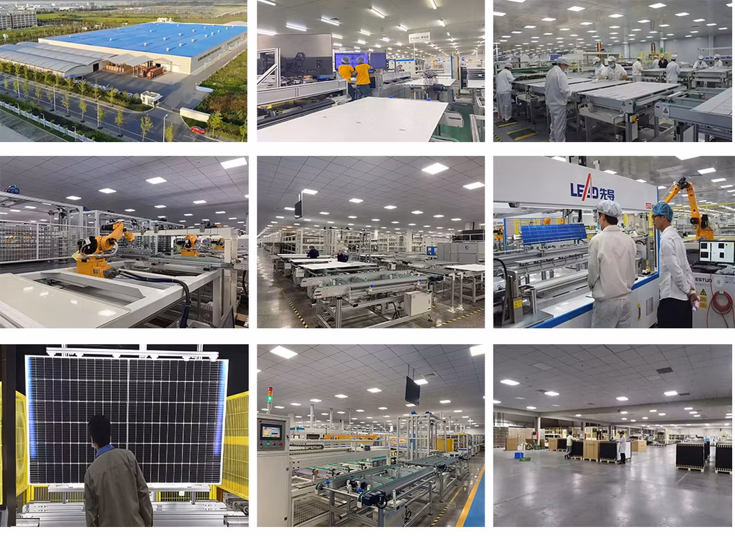 Hybrid Solar Panel off Grid 5kw 8kw 10kw 12kw Household Solar Energy System with Lithium Battery
