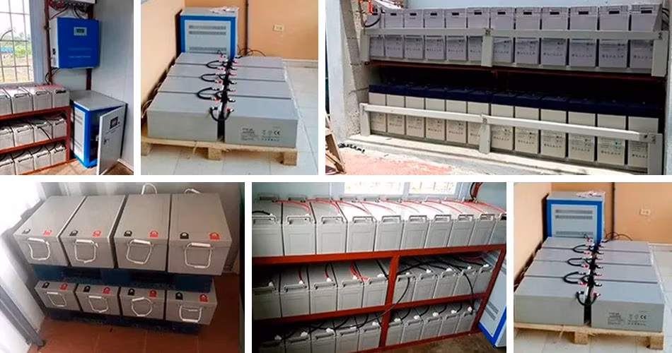 Sail Energy 12 Volt Gel Battery 12V 50ah 100ah 250ah Storage Batteries for Residential Solar System