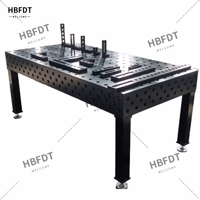 Factory Made Steel Nitrided Welding Workbench D28 3D Durable High Quality Welding Workbench