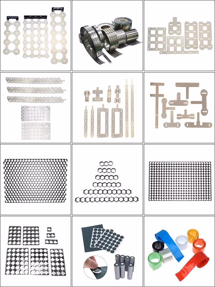 Custom Aluminum Part Drilling Black Anodized Aluminum Sheet for Battery Pack Battery Nickel Sheet Plate Nickel Plated Steel Belt Strip