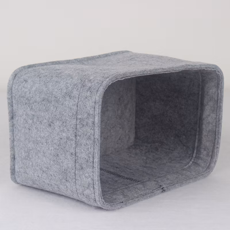 Cute Design Felt Toy Storage Basket Organizer Baskets Collapsiblefelt Laundry Basket