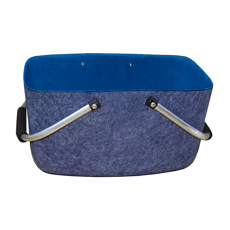Durable Thickened Felt Dirty Clothes Storage Basket for Children′s Toys Storage Basket