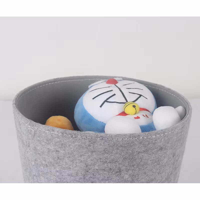 Breathable Basket Bins Organizer for Cloth Non Woven Fabric Storage Box Felt Outside Storage Bins