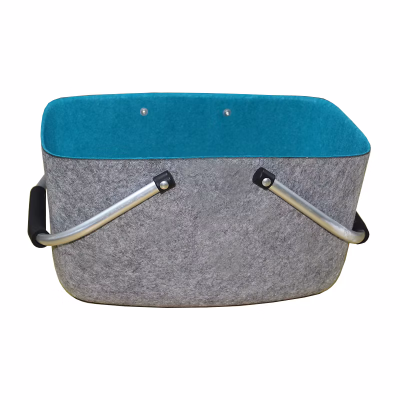 Durable Thickened Felt Dirty Clothes Storage Basket for Children′s Toys Storage Basket