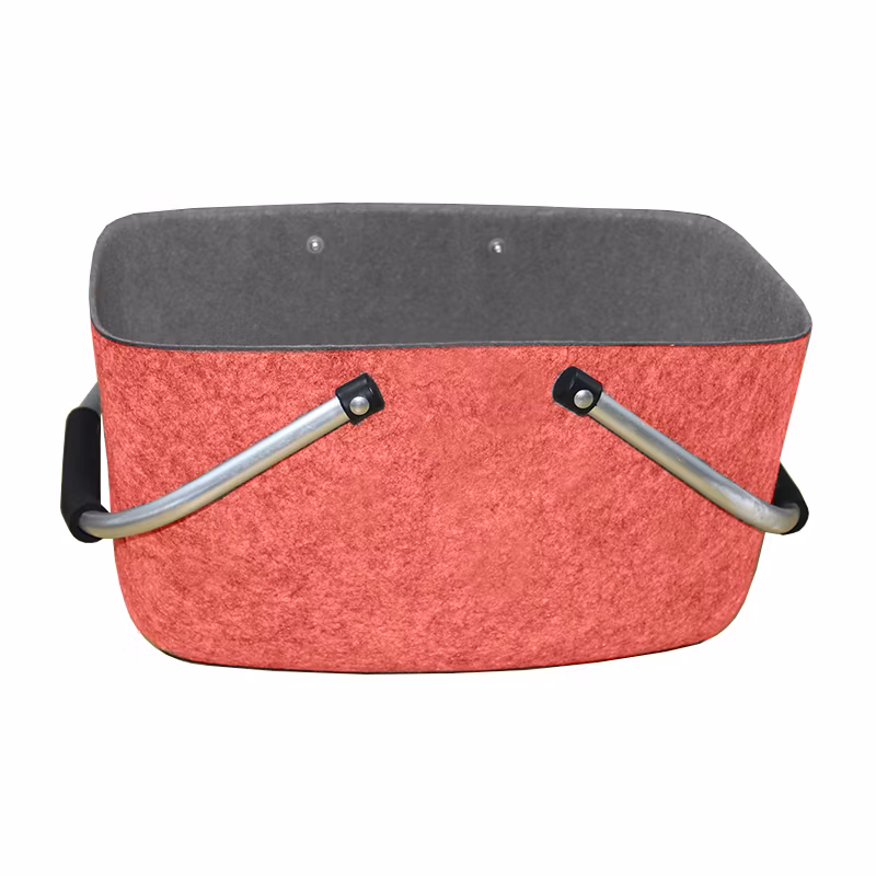 Durable Thickened Felt Dirty Clothes Storage Basket for Children′s Toys Storage Basket