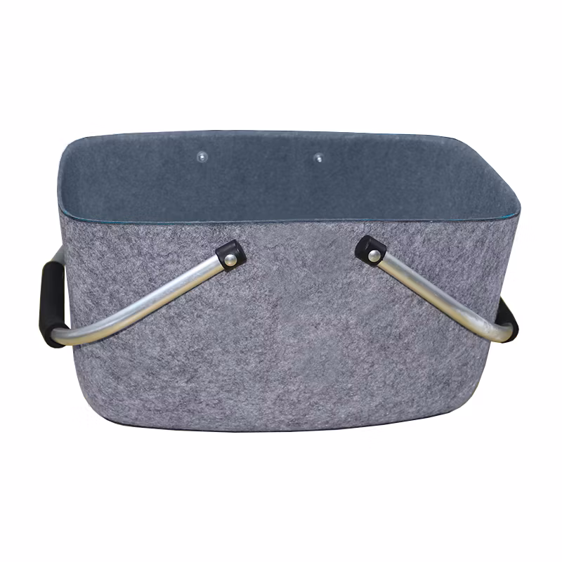 Durable Thickened Felt Dirty Clothes Storage Basket for Children′s Toys Storage Basket