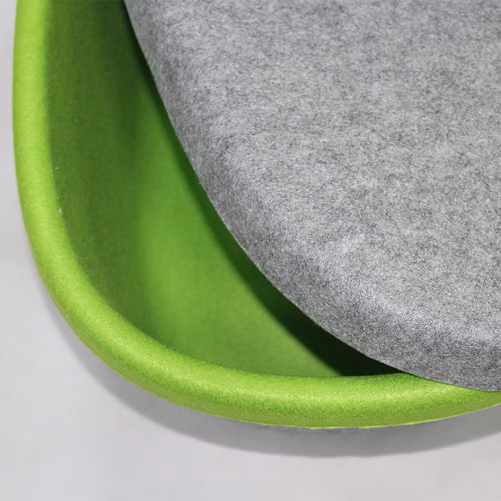 Different Size Recycled Decorative Felt Toy Storage Organizer with Handle for Laundry and Baby Cloth Storage