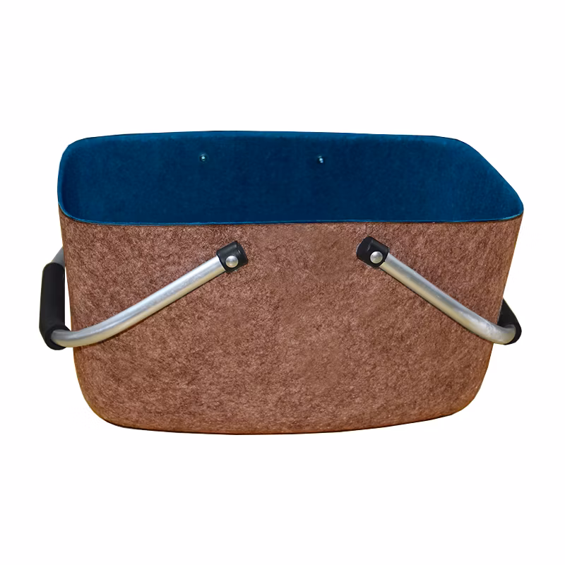 Durable Thickened Felt Dirty Clothes Storage Basket for Children′s Toys Storage Basket