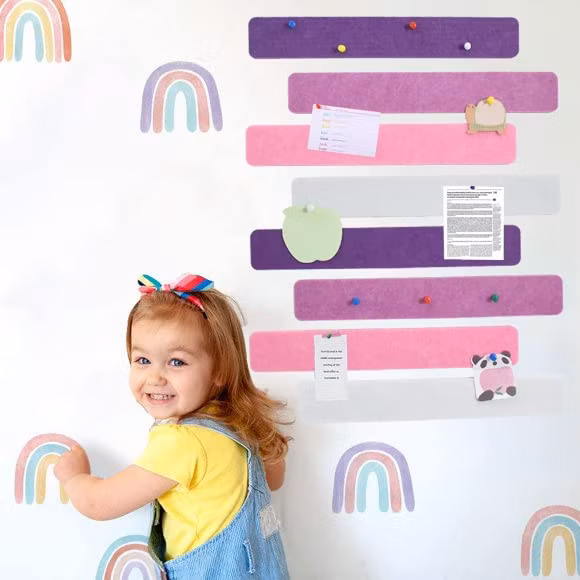 Self-Adhesive High Density Felt Pin Board for Home Office Wall