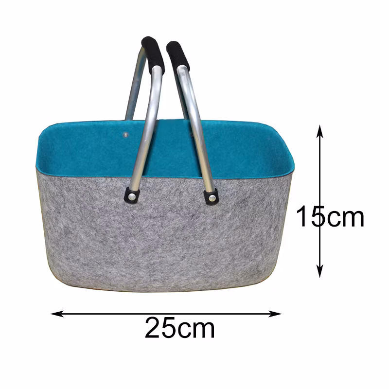 Durable Thickened Felt Dirty Clothes Storage Basket for Children′s Toys Storage Basket