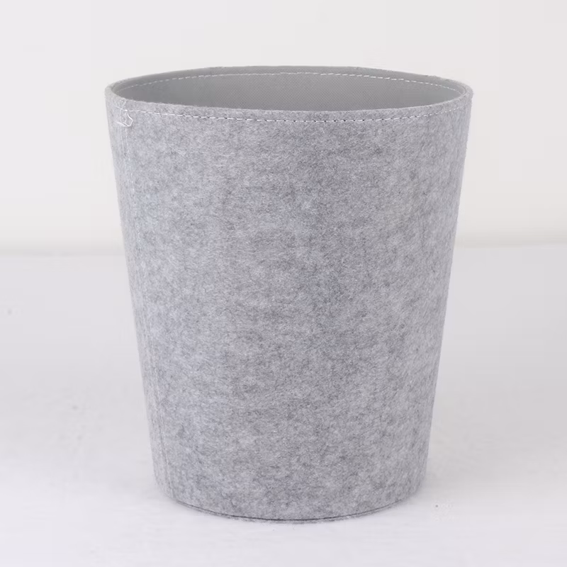 Breathable Basket Bins Organizer for Cloth Non Woven Fabric Storage Box Felt Outside Storage Bins