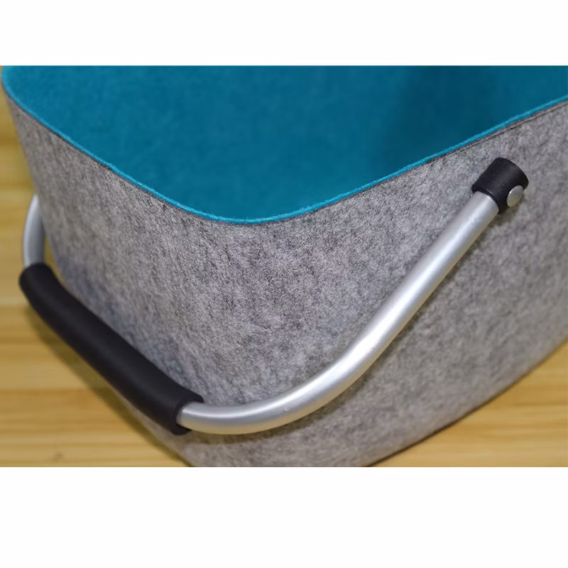Durable Thickened Felt Dirty Clothes Storage Basket for Children′s Toys Storage Basket