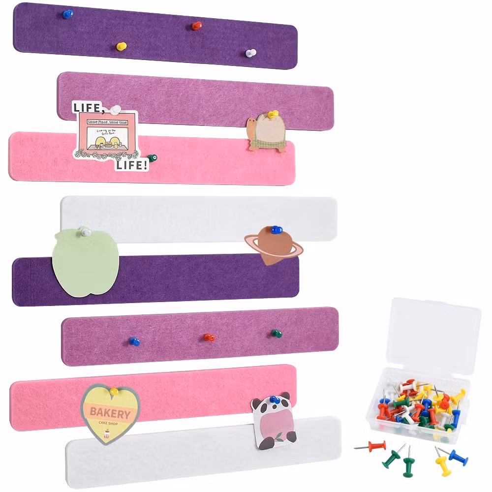 Self-Adhesive High Density Felt Pin Board for Home Office Wall