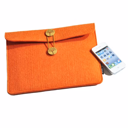 Protective Classic Design Felt Laptop Bag Sleeve Case (FRT3-08)