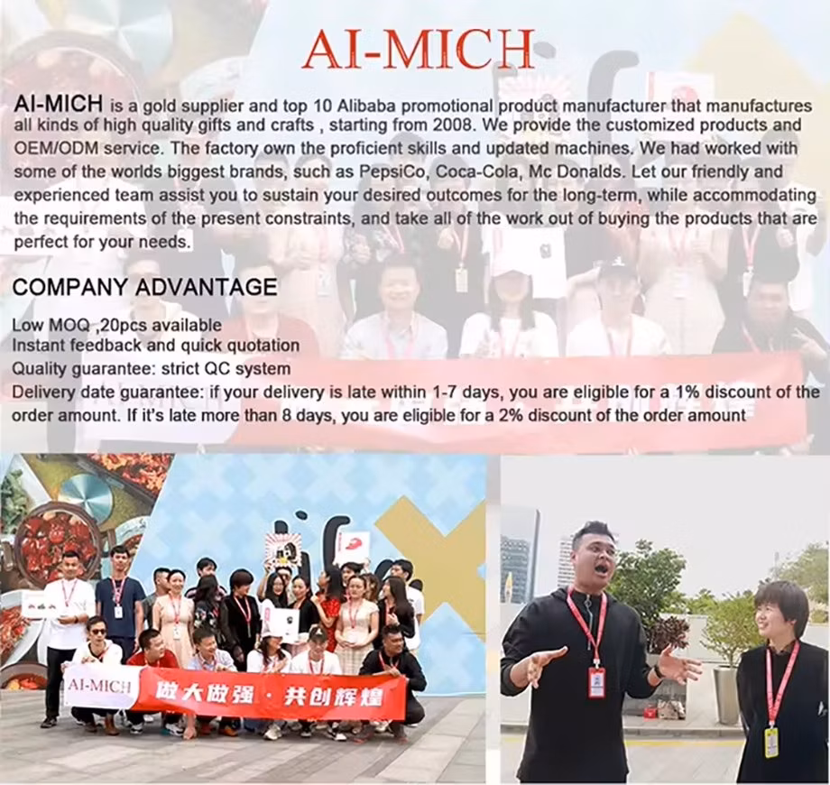 AI-MICH Custom Logo Gift Printed Reusable Felt Fabric Tote Non Woven Bags