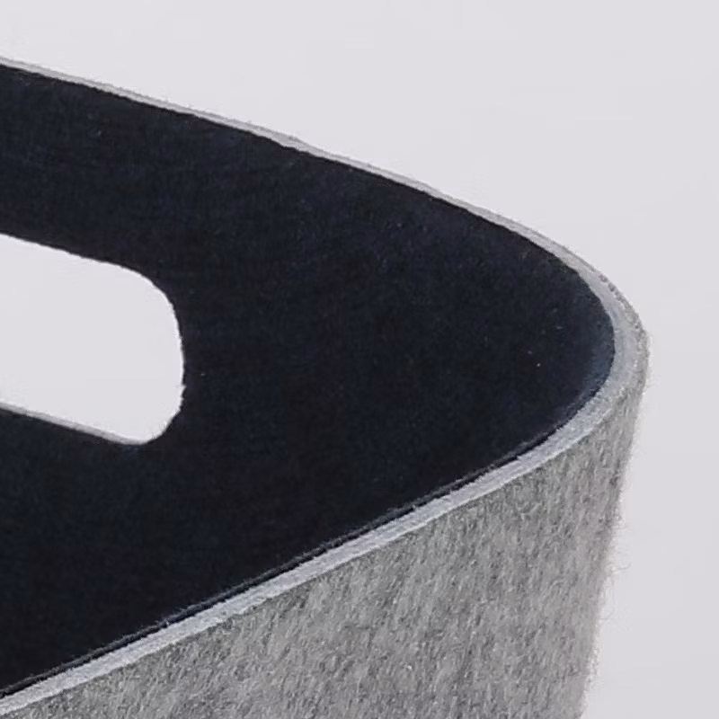 Pet Felt Household Organizers with Cutout Handles for Counter Tops, Cabinets, Bedrooms