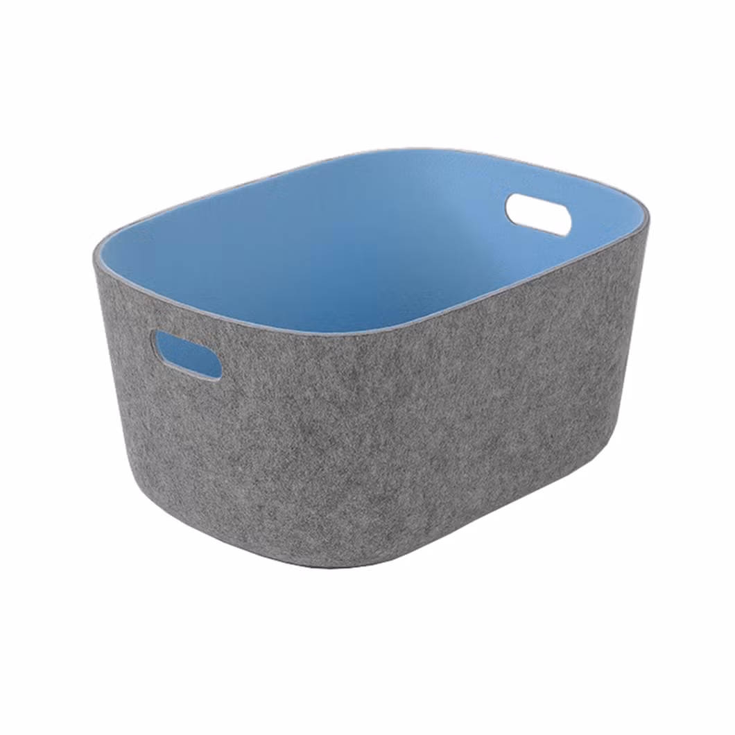 Pet Felt Household Organizers with Cutout Handles for Counter Tops, Cabinets, Bedrooms