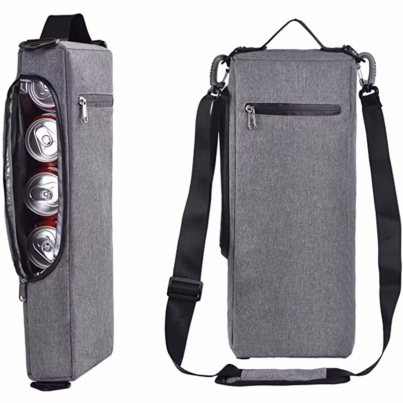 Lightweight Small Golf Accessories Soft Travel Gift Polyester Insulated Golf Sports Beer Cooler Bags