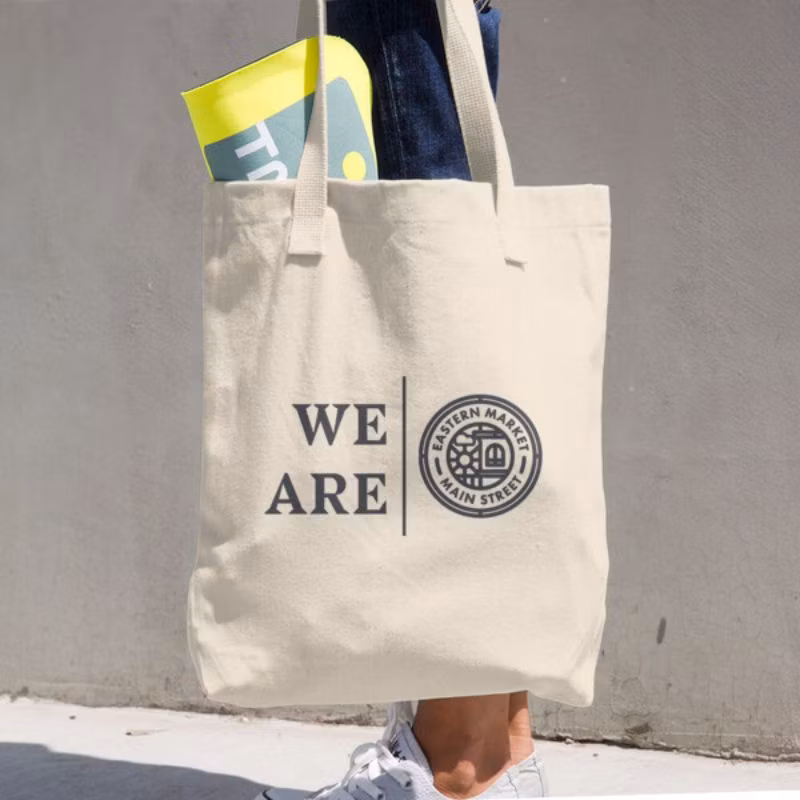 Felt Tote Reusable Cotton Bags for Students Eco-Conscious Shoppers and Travelers