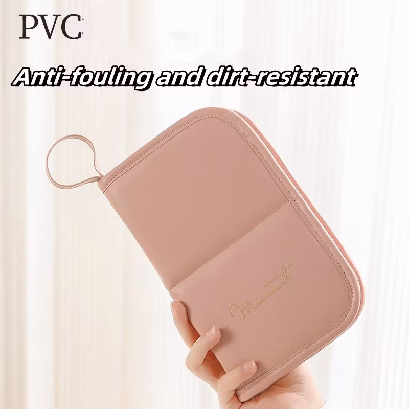 Travel Cosmetic Toiletry Case for Beauty Tools Wash Accessories Pouch Women Foldable Makeup Brush Bag