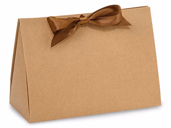 China Factory Wholesale 100% Reusable Kraft Paper Bags with PU Leather Handles,Eco-Friendly Natural Kraft Paper Storage Bag for Packaging Flowers/Wine/Rice/Food