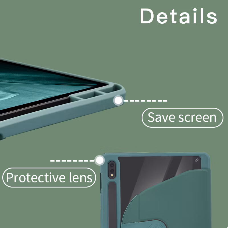 Wholesale Leather Tablet Case for Samsung Galaxy Tab S8 9.7 10.2 12.9 Inch with Tablet Leather Cover